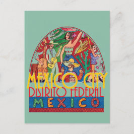MEXIKO STADT Mexiko Postkarte