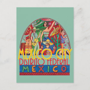 MEXIKO STADT Mexiko Postkarte