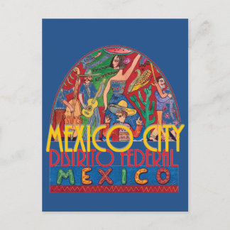 MEXIKO STADT Mexiko Postkarte