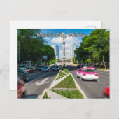 Mexiko Stadt, Mexiko Postkarte (Vorne/Hinten)