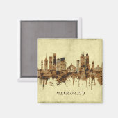 Mexiko Stadt Mexiko Stadt Magnet (Vorderseite/Rückseite)