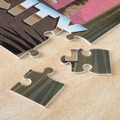 Mexiko-Stadt, Mexiko-Urlaubsposter Puzzle (Seite)