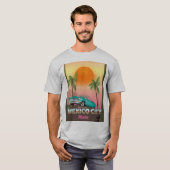 Mexiko-Stadt, Mexiko-Urlaubsposter T-Shirt (Vorne ganz)