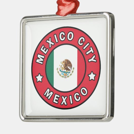 Mexiko-Stadt Ornament Aus Metall (Links)