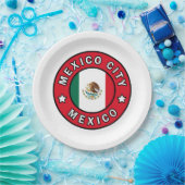 Mexiko-Stadt Pappteller (Party)