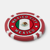 Mexiko-Stadt Pokerchips (Einzeln)