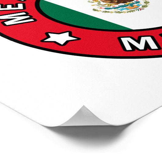 Mexiko-Stadt Poster (Ecke)