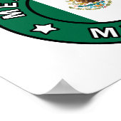Mexiko-Stadt Poster (Ecke)