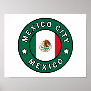 Mexiko-Stadt Poster