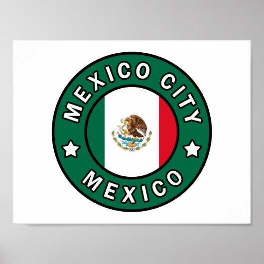 Mexiko-Stadt Poster (Vorne)