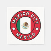 Mexiko-Stadt Serviette (Vorderseite)