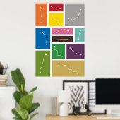 Mexiko-Stadt - Transitpaletten Poster (Heimbüro)