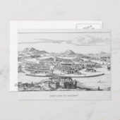 Mexiko-Stadt unter dem Eroberer Postkarte (Vorne/Hinten)