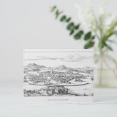 Mexiko-Stadt unter dem Eroberer Postkarte (Stehend Vorderseite)