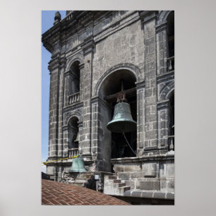 Mexiko-Stadt, Zocalo. Die Glockentürme Poster