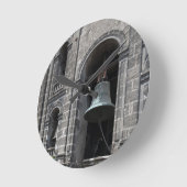 Mexiko-Stadt, Zocalo. Die Glockentürme Runde Wanduhr (Winkel)