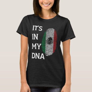 Mexiko Stolz Mexikanische Flagge Staatsflagge Dna- T-Shirt
