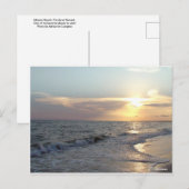 Mexiko Strand, Florida Postkarte (Vorne/Hinten)