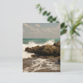 Mexiko Strand Postkarte (Stehend Vorderseite)