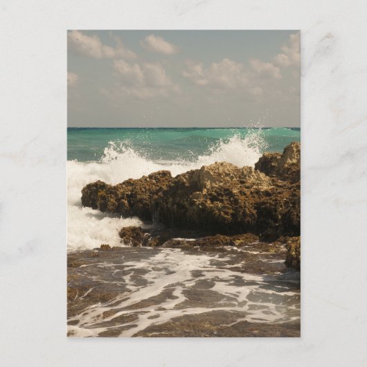 Mexiko Strand Postkarte (Vorderseite)