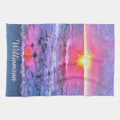 Mexiko Sunset 0909 Geschirrtuch (Horizontal)