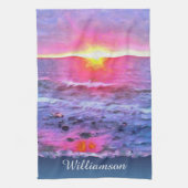Mexiko Sunset 0909 Geschirrtuch (Vertikal)