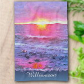 Mexiko Sunset 0909 Geschirrtuch