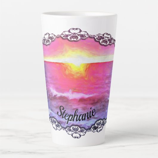 Mexiko Sunset 0909 Milchtasse (Vorderseite)