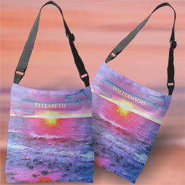 Mexiko Sunset 0909 Tragetaschen Mit Langen Trägern