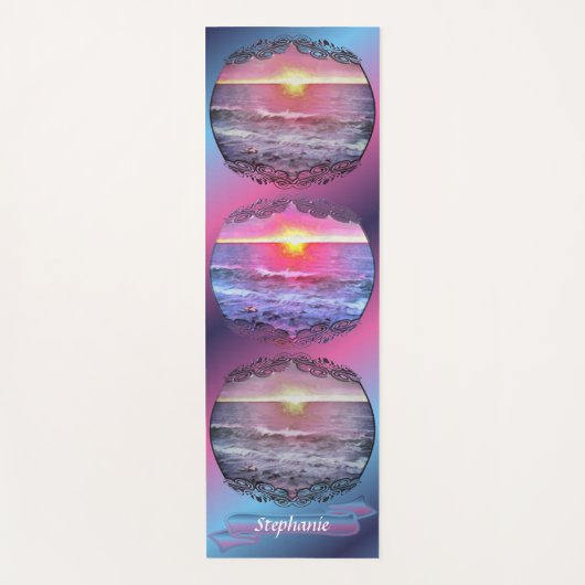 Mexiko Sunset 0909 Yogamatte (Vorderseite)