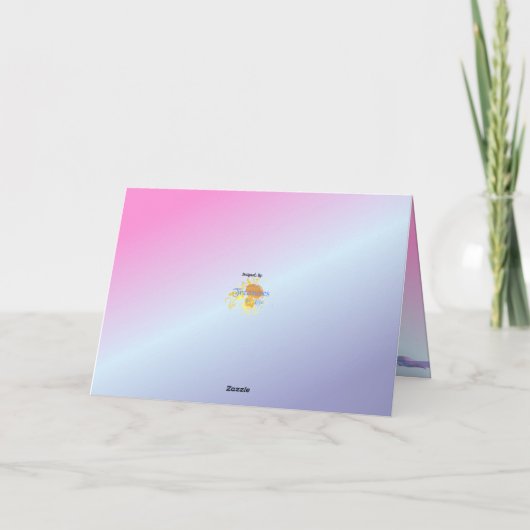 Mexiko Sunset Geburtstag 2009 Karte (Rückseite)