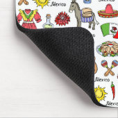 Mexiko| Symbolmuster Mousepad (Ecke)