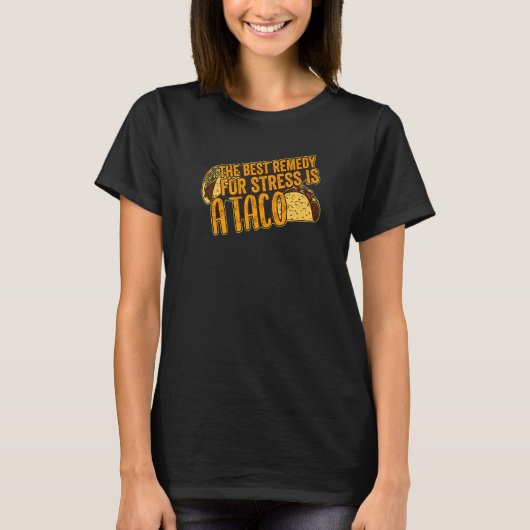 Mexiko Taco Artwork Cinco De Mayo T-Shirt (Vorderseite)