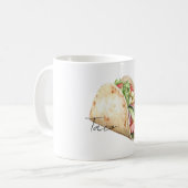 Mexiko-Taco Kaffeetasse (Vorderseite Links)