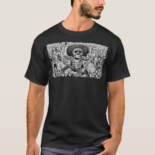Mexiko-Tag der Toten Calaveras Muertos T-Shirt