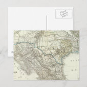 Mexiko, Texas, Kalifornien, C Amerika Postkarte (Vorne/Hinten)