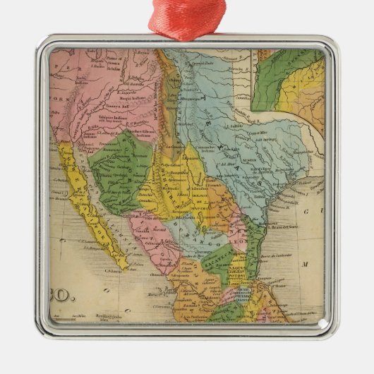 Mexiko, Texas Ornament Aus Metall (Vorne)