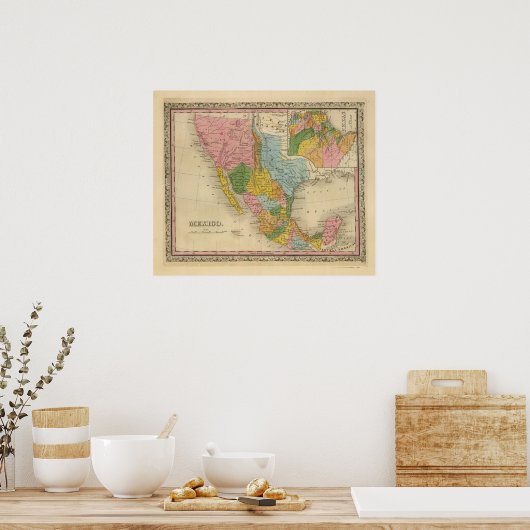 Mexiko, Texas Poster (Küche)