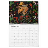 MEXIKO TIERE KUNST KALENDER (Jan 2027)