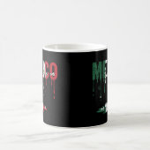 Mexiko tropfende Flagge Fußball Kaffeetasse (Mittel)