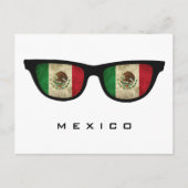 Mexiko überträgt Sondertext und Farbpostkarte Postkarte (Vorderseite)
