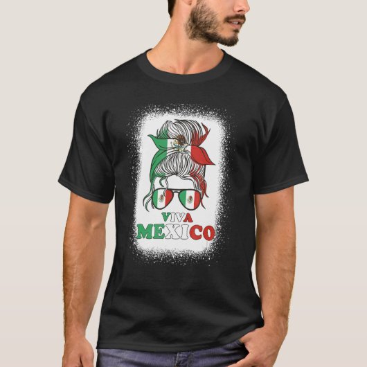 Mexiko Unabhängigkeitstag Viva Mexiko Privileg Fra T-Shirt (Vorderseite)