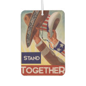 Mexiko und Amerika gemeinsam besser Autolufterfrischer (Vorderseite)