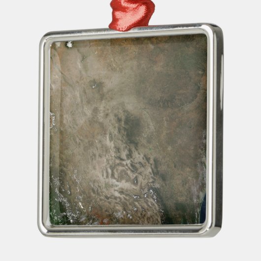 Mexiko und die südwestlichen Vereinigten Staaten Silbernes Ornament (Links)