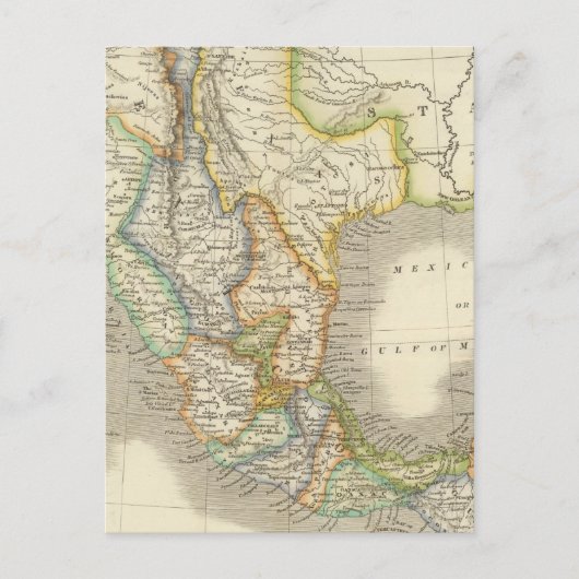 Mexiko und Guatamala Postkarte (Vorderseite)