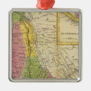 Mexiko und Guatemala 2 Ornament Aus Metall
