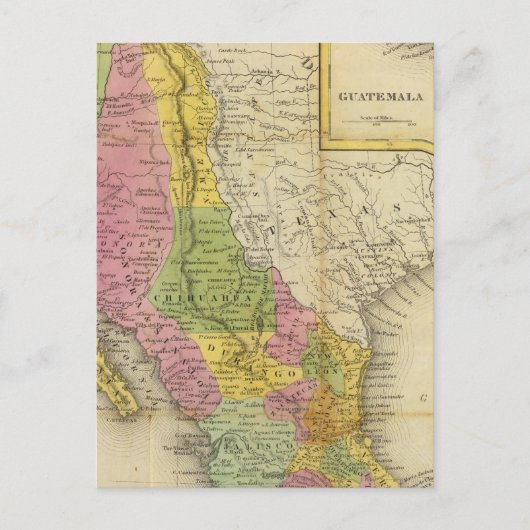 Mexiko und Guatemala 2 Postkarte (Vorderseite)