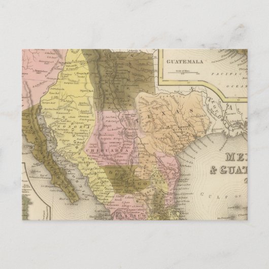 Mexiko und Guatemala 5 Postkarte (Vorderseite)