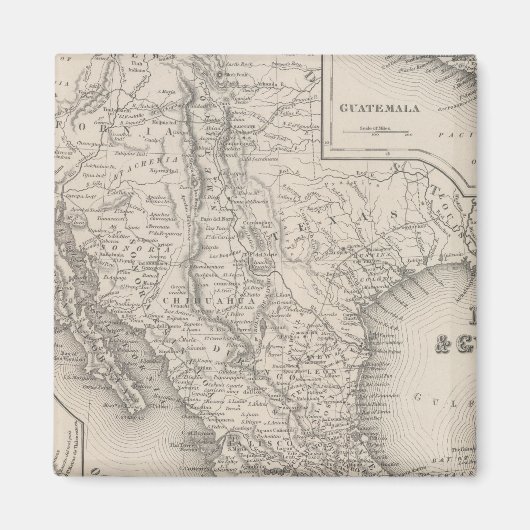 Mexiko und Guatemala Magnet (Vorne)