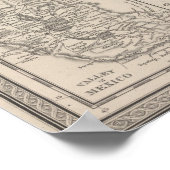 Mexiko und Guatemala Poster (Ecke)